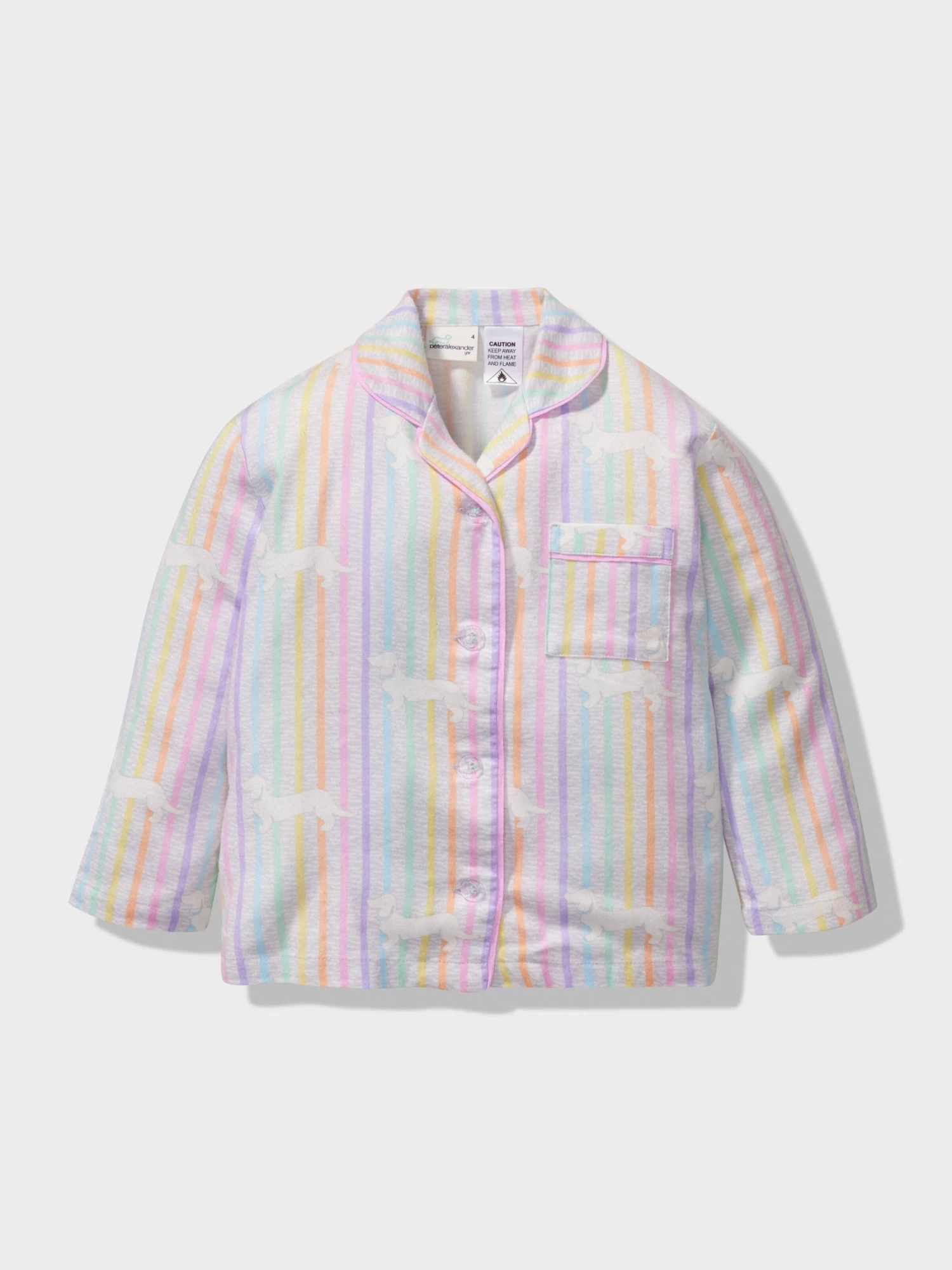 Jnr Girls Rainbow Pj Set 3 Jnr Girls Rainbow Pj Set - Image 3