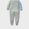 Jnr Boys Blue Teddy Onesie