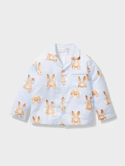 Jnr Kids Bunny Bums Pj Set -Pajama Shop 850735 multi back2 t scaled