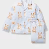 Jnr Kids Bunny Bums Pj Set