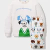 Kids Puppy Bunny Pj Set