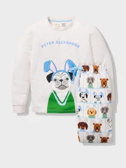 Kids Puppy Bunny Pj Set