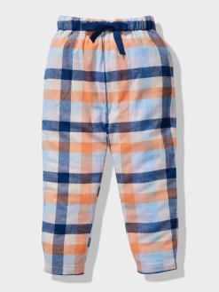 Boys Sunset Check Pj Set 6 Boys Sunset Check Pj Set -Pajama Shop 850742 multi back t scaled