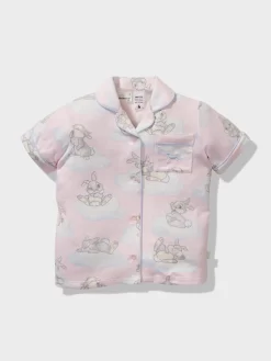 Jnr Girls Thumper Cloud Pj Set 7 Jnr Girls Thumper Cloud Pj Set -Pajama Shop 850747 pink back2 t scaled