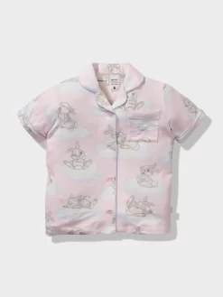Girls Thumper Cloud Pj Set -Pajama Shop 850748 pink back2 t scaled