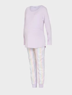 Maternity Penny Stripe Bamboo Flannelette Pj Set -Pajama Shop 850750 multi maq t scaled