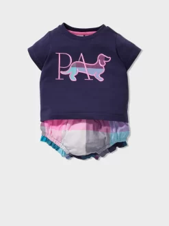 Baby Pink Buffalo Check Pj Set