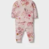 Baby Organic Flora Pj Set