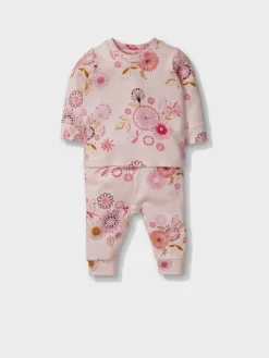 Baby Organic Flora Pj Set