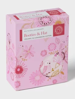 Baby Organic Flora Beanie & Bootie -Pajama Shop 852499 multi box t scaled