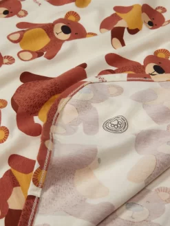 Baby Organic Teddy Bear Wrap -Pajama Shop 852509 multi box t scaled