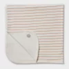 Baby Organic Waffle Stripe Blanket