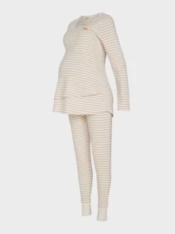 Maternity Organic Pj Set -Pajama Shop 852515 multi maq t scaled