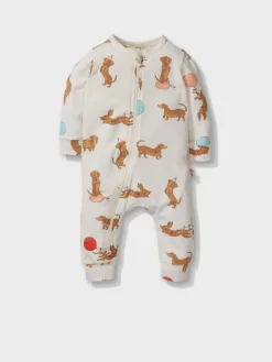 Baby Organic Penny Onesie -Pajama Shop 852516 multi back2 t scaled