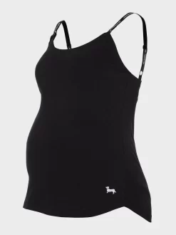 Maternity Feeding Tank -Pajama Shop 852555 black maq t scaled