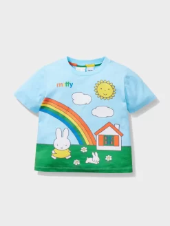 Jnr Girls Miffy Rainbow Pj Set -Pajama Shop 853655 multi back2 t scaled