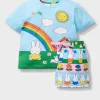 Jnr Girls Miffy Rainbow Pj Set