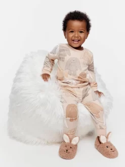 Baby Caramel Bunny Plush Pj Set