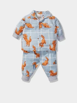 Baby Blue Penny Pj Set