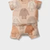 Baby Caramel Bunny Plush Pj Set