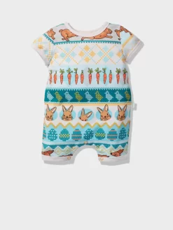 Baby Fair Isle Easter Romper