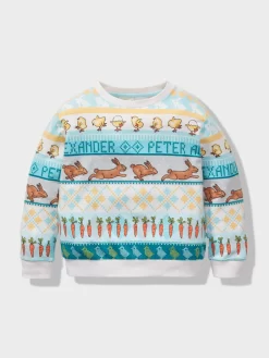 Jnr Kids Fair Isle Easter Pj Set -Pajama Shop 853748 multi back2 t scaled