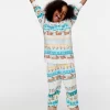 Kids Easter Fair Isle Pj Set