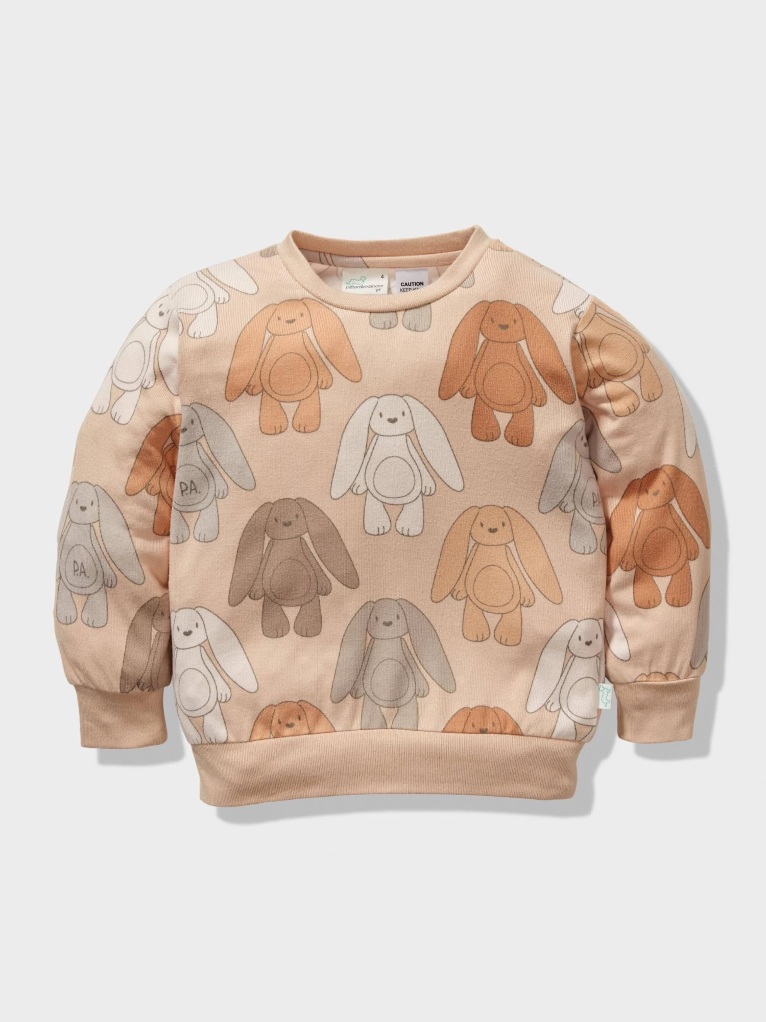 Kids Caramel Bunny Plush Pj Set 3 Kids Caramel Bunny Plush Pj Set - Image 3