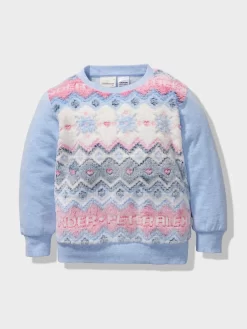 Jnr Girls Fair Isle Pj Set -Pajama Shop 853780 multi back2 t scaled