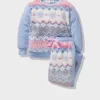 Jnr Girls Fair Isle Pj Set