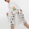 Jnr Kids Puppy Bunny Pj Set