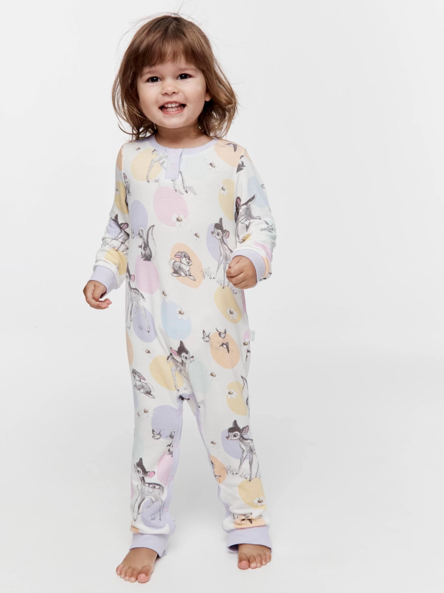 Baby Bambi Plush Onesie 2 Baby Bambi Plush Onesie - Image 2