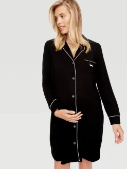 Maternity Long Sleeve Nightshirt