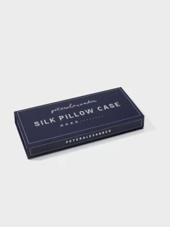 Mulberry Silk Pillowcase -Pajama Shop 860890 navy box t scaled