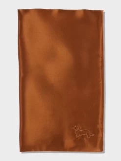 Caramel Silk Pillowcase -Pajama Shop 869308 caramel back2 t scaled
