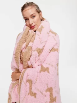 Knit Blanket 9 Knit Blanket -Pajama Shop 869310 multi back2 t scaled