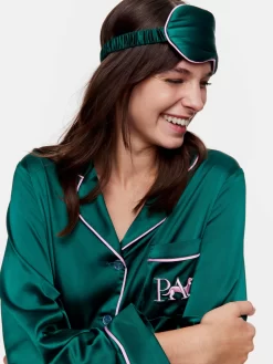 Jewel Satin Eye Mask