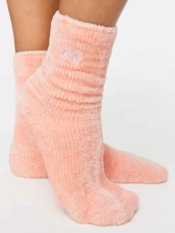 Soft Chenille Mid Sock