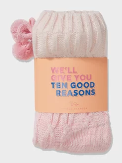 Ombre Cable Knit Sock -Pajama Shop 870028 multi box t scaled