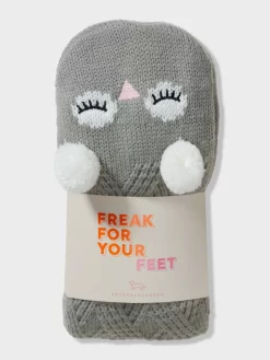 She's A Hoot Sock -Pajama Shop 870052 grey box t scaled