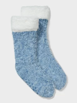 Olivia Chunky Sock -Pajama Shop 870057 blue maq t scaled