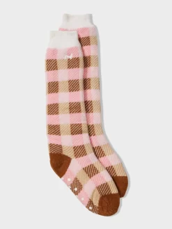 Choc Buffalo Sock -Pajama Shop 870065 multi maq t scaled