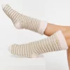 Glitter Rib Knit Sock