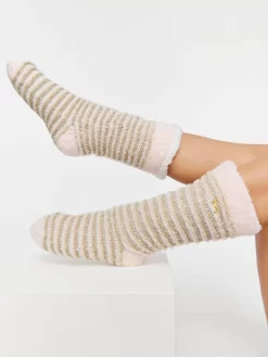 Glitter Rib Knit Sock