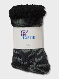 Chunky Camo Sock -Pajama Shop 880115 multi box t scaled